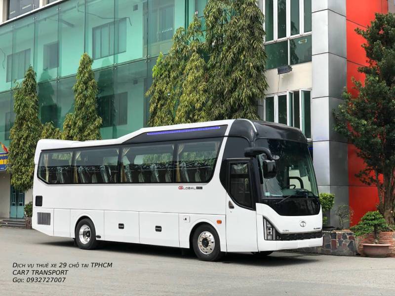 Xe 29 chỗ đón sân bay TSN