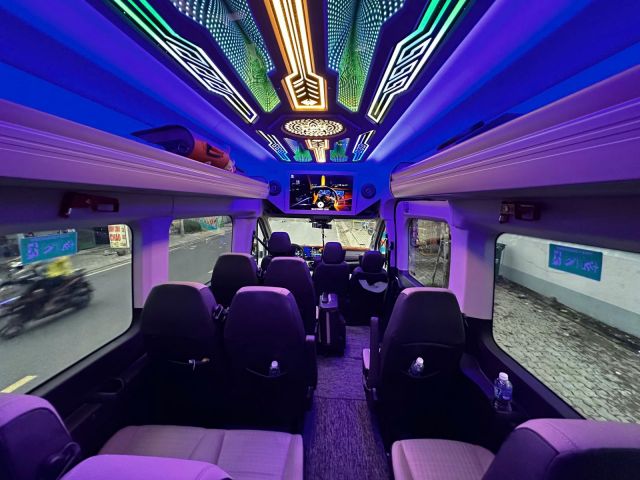 Nội thất xe 16 cho ford premium mới di mui ne