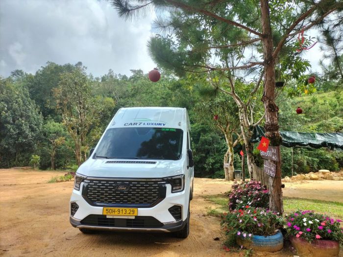 Xe 16 chỗ đi Bình Châu giá rẻ, có tài xế