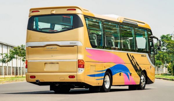 thuê xe isuzu samco 29 chỗ bàu hơi đời mới
