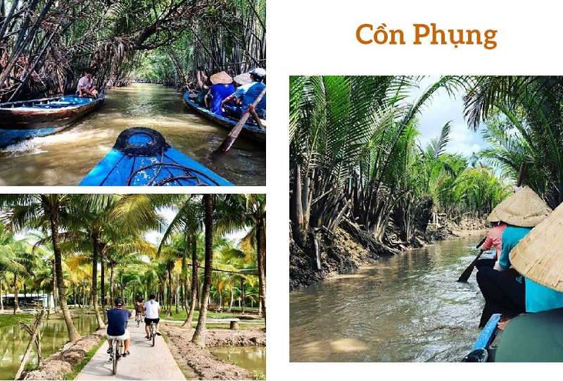 Khu du lịch có nhà hàng chuyên phục vụ các món ngon miền tây